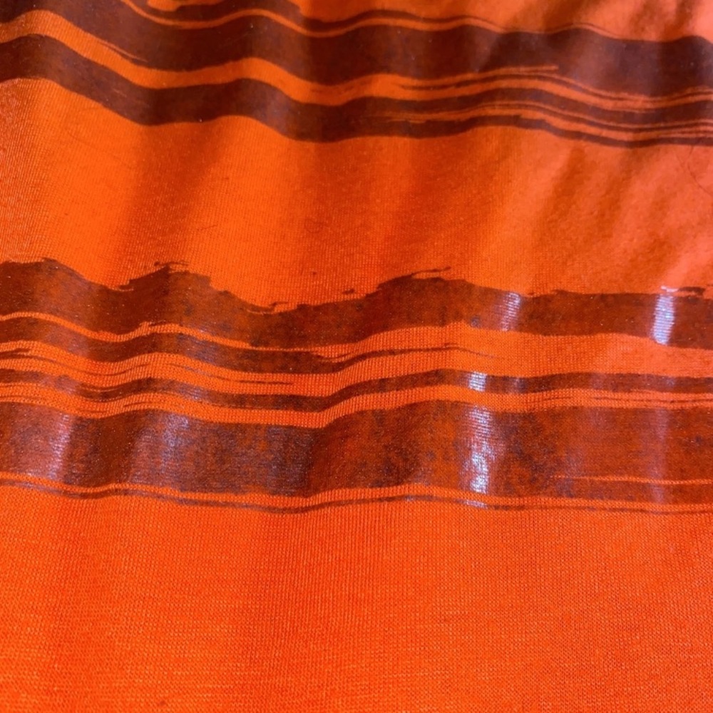 Candy Rain Tank Top Striped Orange Extra Large Juniors - Picture 2 of 5